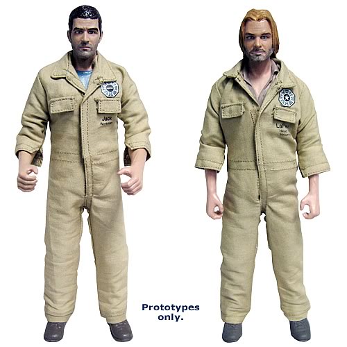 Lost Series 1 Jack & Kate, Sawyer & Juliet Action Figure Set